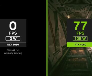 Remember when Nvidia compared the RT performance of the 4060 to a card that doesnt even have RT