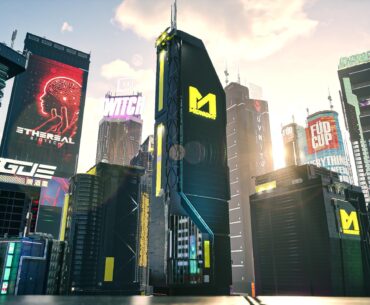 Cyberpunk City in Unreal 5.3.