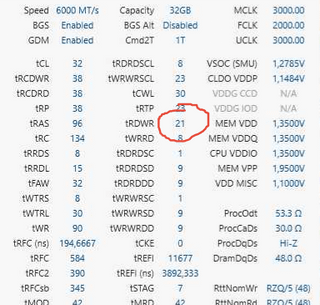 Trident Z5 with EXPO having different timings per stick? (hynix, but same problem as old samsung sticks of flare x5)