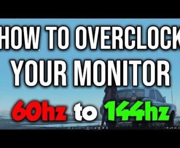 Monitor Overclocking Guide | Hope this helps