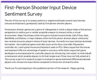 CoD Research Project - Invitation to Participate