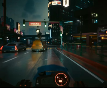 So I was cruising through Night City, and...