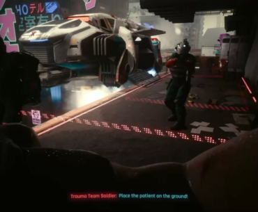 Ever playthrough I keep wishing I could kill this Trauma Team butthead. Sorry, Sandra.