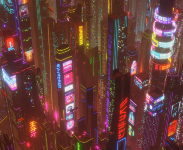 I made this 3D animation loop