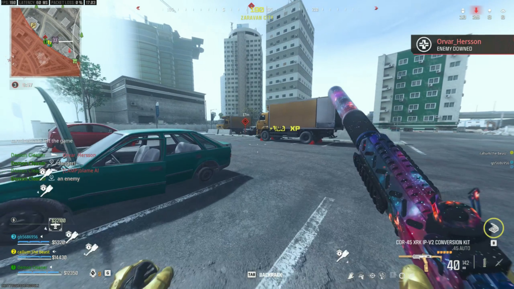 This loadout is very good for KBM