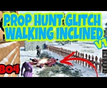 Prop Hunt: How do I move around while sloped?