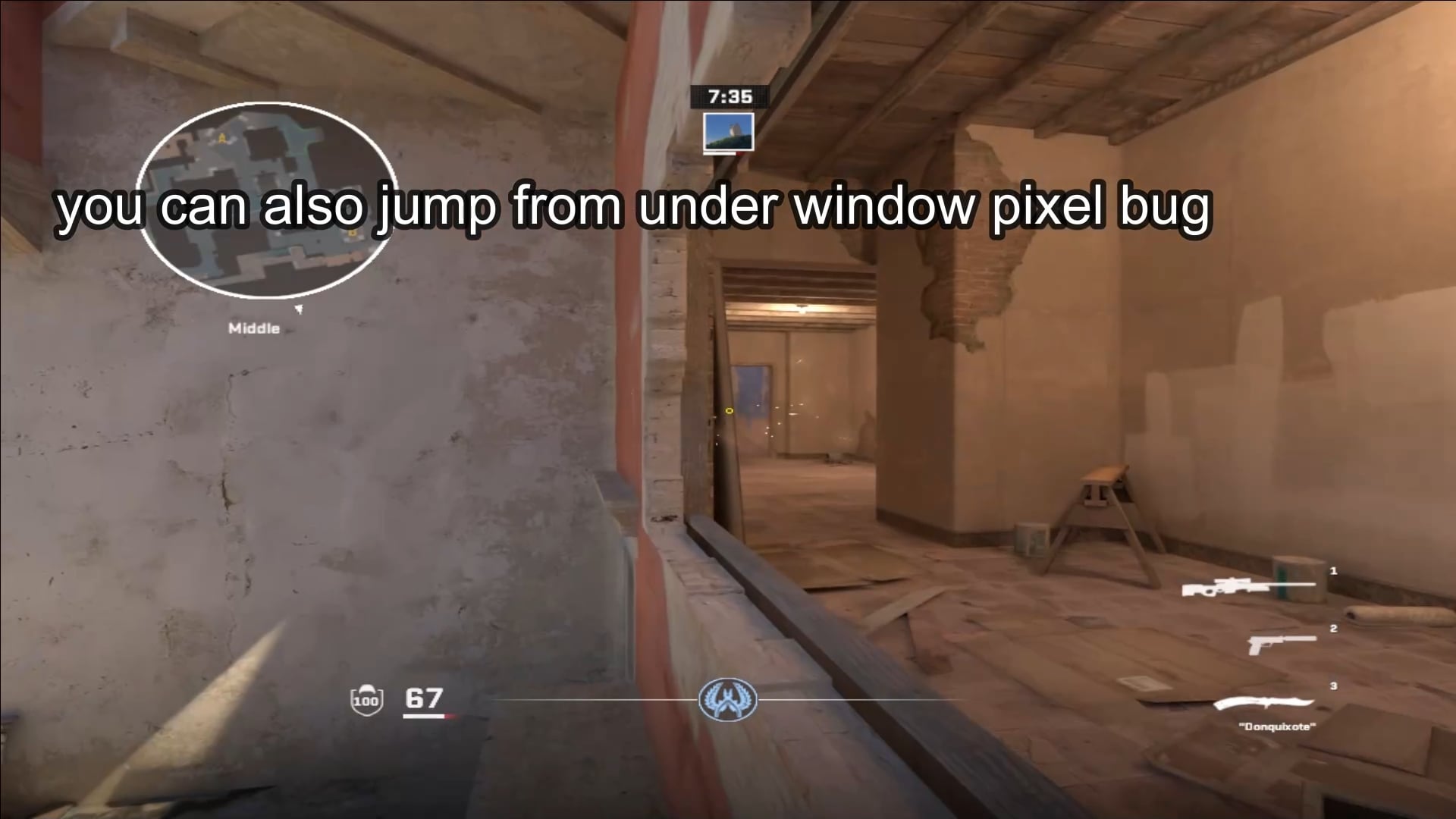 Mirage Window needs some fixes - FPSHUB | FPS GAMES HUB |FPS GAMING HUB