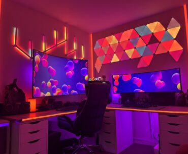 My cosy gaming setup!
