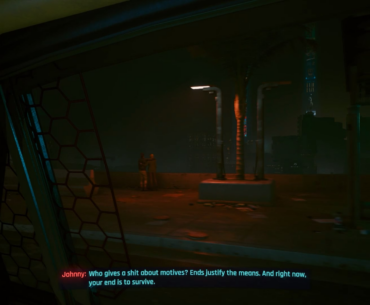 Riding with Panam and thought this was scripted..