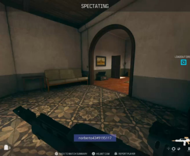 Aimbot cheater wins solos match