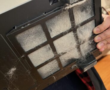 My gfs computer after a few years of never cleaning it