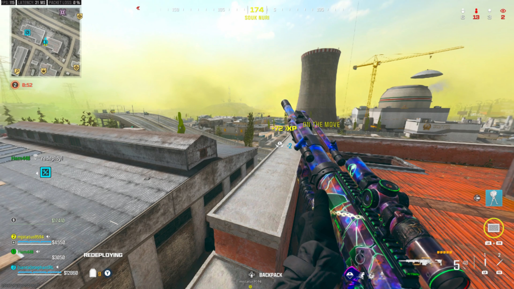 Quick scoping with the FJX >