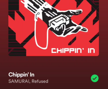 I was listening to my automatically generated rock playlist in Spotify when I discovered this sick transition.