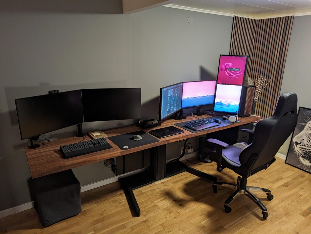 Just finished the office renovation