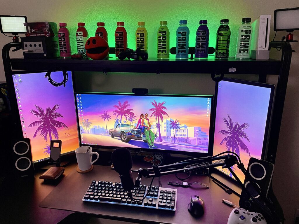 New room, new setup