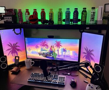 New room, new setup