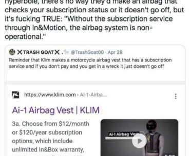 Pay your subscription or die