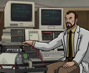 Archer - "Kickass Cyberpunk goggles"