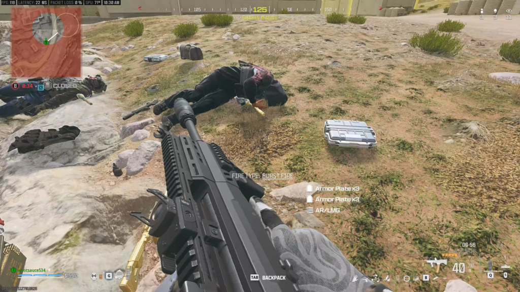 So nice being able to shoot while stunned!