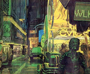 BLADE RUNNER concept art - Syd Mead