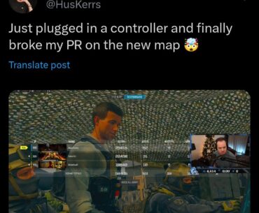 One of the best mouse and keyboard player tried controller and dropped 52 kills.