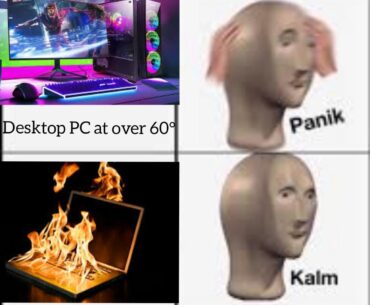 PC vs Laptop temperatures