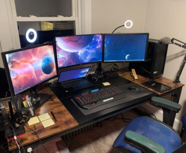 My work and personal dual setup