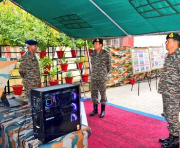 Indian army gaming setup