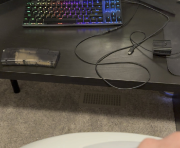 My fan is causing my keyboard to turn off. different outlets!