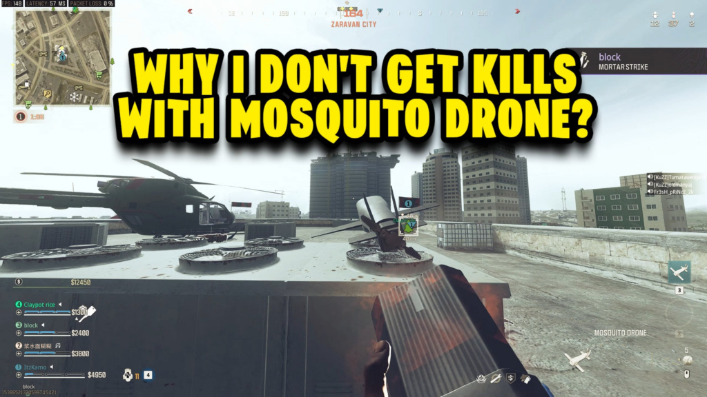 Why is that i never get kills with that mosquito drone?