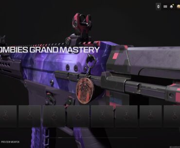 Just unlocked zombies grand mastery