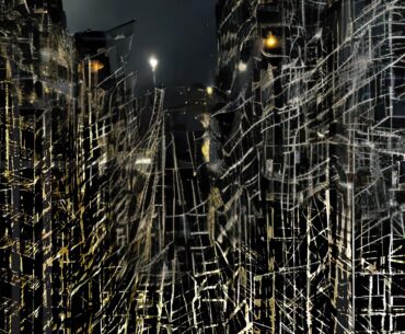 'Night View 2' Abstract City [oc]