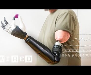 Chrome Happens! - How Mind-Controlled Bionic Arms Fuse To The Body | WIRED (Trigger Warning: Amputees and Implants)
