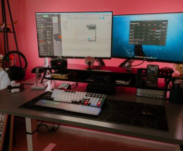 New desk setup
