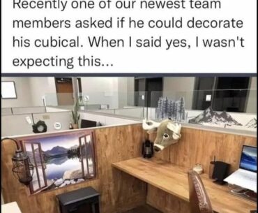 dystopian cubicle