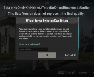 I just signed up for PUBG 3.0 Beta and it's asking me to put code, where do i find the code?