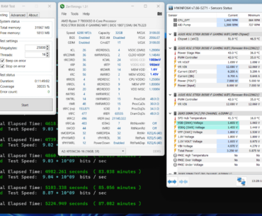 6200c26 OC on 7800X3D B650E-F 5600c36 stock XMP. What would you fine-tune further?