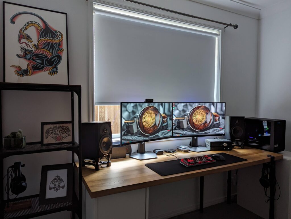 Refreshed my battle/work/listening station