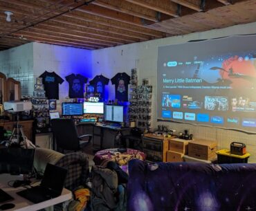 My dungeones basement wfh station