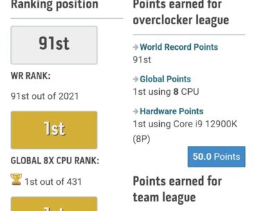 Best time in Y-Cruncher 2.5B