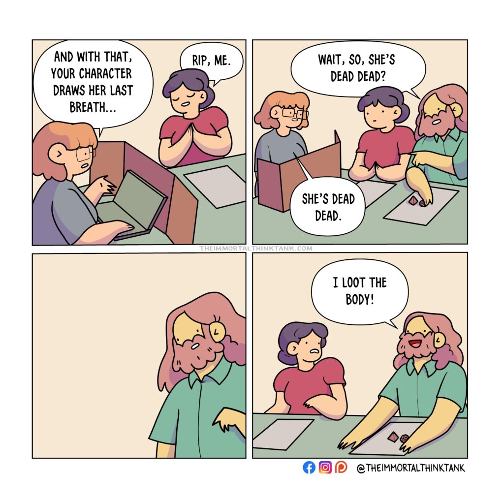 How to mourn your friend’s characters