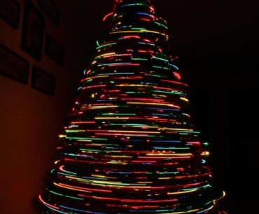 A Cyberpunk Christmas Tree