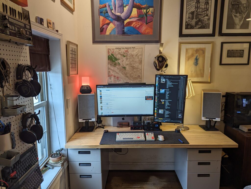 Finally went full wireless for kb+m