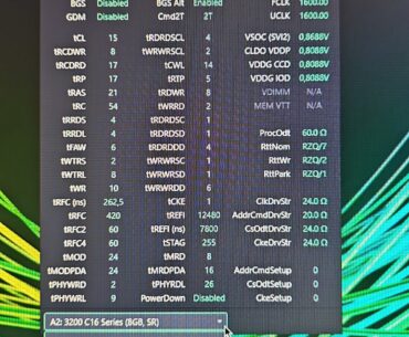 Ram oc cheap 4x8 3200mhz cl16