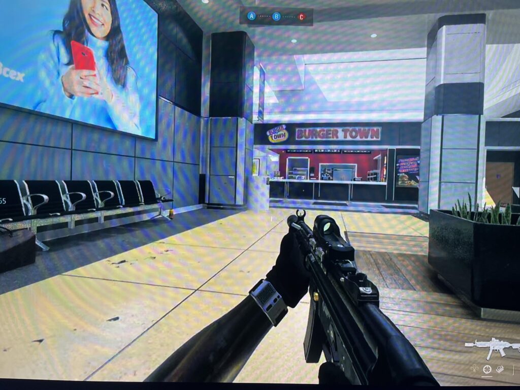 I dont like how much arm is visible in mw3