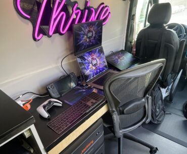 Vanlife Battlestation