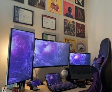 Finally replaced my 10+ year old hand-me-down monitors!