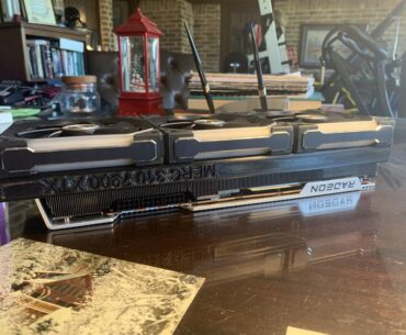 Recently got a 3D printer, and I decided to design and print a fan shroud mount and GPU anti-sag support for my 7900 XTX. Much better than the zip ties I had holding the fans on before.