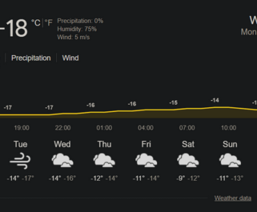 Moved PC to enclosed balcony(-18c/0f)