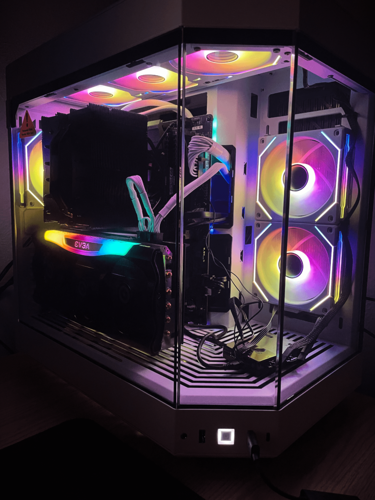 New Mobo, CPU, Power Supply, Case Fans, installed into a new case with components from my current PC. It’s acting weird though… it booted to Windows on the first power up. New PCs don’t do that. (Ignore the fan wires, the fans went in at the end at 2am gonna finish tidying it all up tomorrow lol) New Mobo, CPU, Power Supply, Case Fans, installed into a new case with components from my current PC. It's acting weird though... it booted to Windows on the first power up. New PCs don't do that. (Ignore the fan wires, the fans went in at the end at 2am gonna finish tidying it all up tomorrow lol)